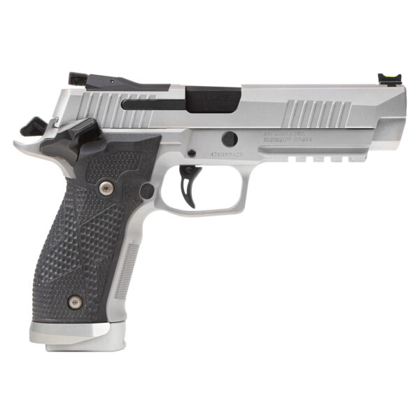 Sig Sauer P226 XFive 9mm, 5" Barrel, Stainless Frame, G10 Piranha Grip, 10rd