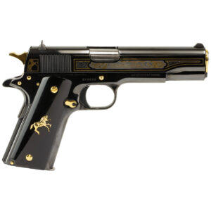 Colt 1911C TALO Edition 38 Super, 5" Barrel, Black w/ Gold Inlay and Accents, Kirinite Grip, 9rd