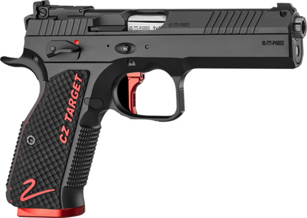 CZ Shadow 2 Target TALO 9mm, 5" Barrel, Red Accents, G10 Grips, 17rd