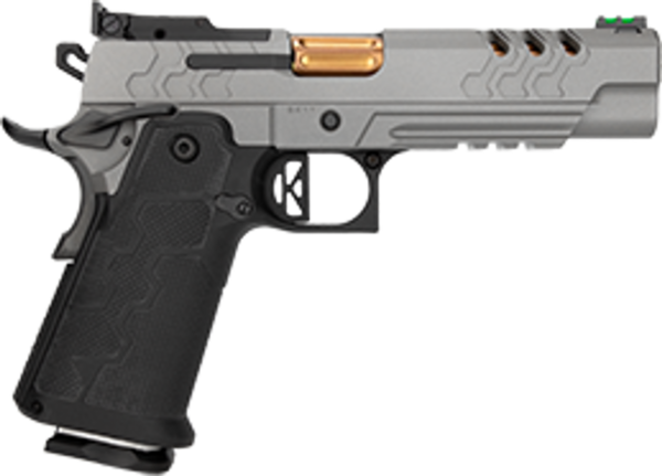 Kimber 2K11 Stainless Target 9mm, 5" Barrel, Matte KimPro, Granite, Carbon Fiber/Kevlar Grip, Optics Ready, 3x10rd Mags