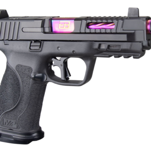 Ed Brown Fueled M&P F2 9mm, 4.25" Purple Threaded Barrel, Black Frame, Optic Ready, 17rd