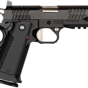 Jacob Grey TWC 9 1911 9mm, 4.25" Barrel, Black, Optic Ready, 17rd