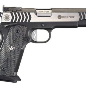 Ruger Custom Shop Koenig SR1911 Competition Pistol, 9mm, 5", Two-Tone