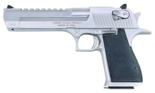 Magnum Research Desert Eagle Mk XIX 44Mag 6" Barrel, Black Synthetic Brushed Chrome, 8rd