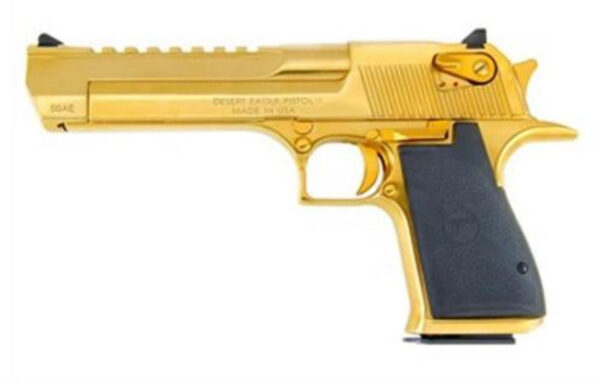 Magnum Research Desert Eagle, .357 Magnum, 6", Titanium Gold