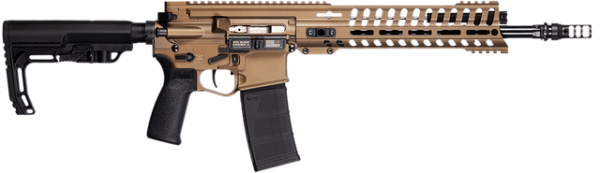 POF P-415 Edge 223 Remington/5.56x45mm, 13.75" Threaded Barrel, Burnt Bronze Cerakote, M-Lok MRR Rail, 30rd