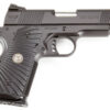 Wilson 1911 CQB Elite Compact 45 ACP, 4" Barrel, G10 Starburst Grip, Black, 7rd