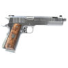 American Precision Prismatic Dueller 45 ACP, 5" Barrels, Stainless Steel Frame, Wood Grip, 14rd