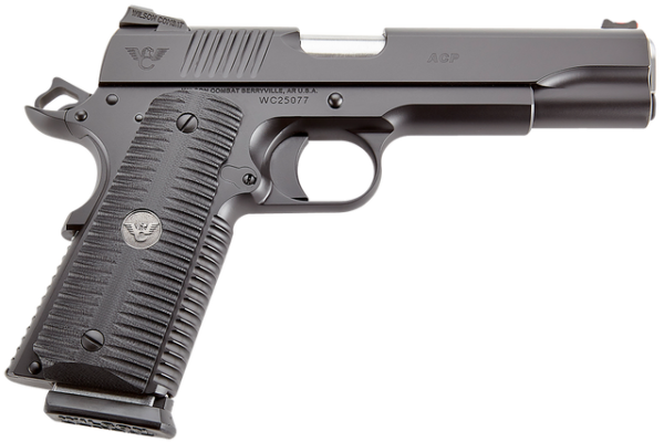 Wilson ACP FS 45 ACP, 5" Barrel, Black, G10 Eagle Claw Grips, 8rd