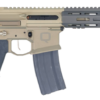 Q LLC Honey Badger 5.56mm, 10" Threaded Barrel, M-Lok, Tan, SB Tactical Brace, 30rd