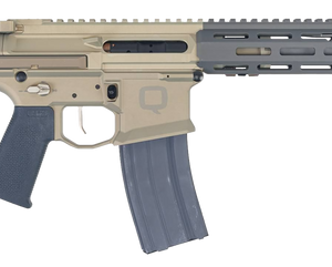 Q LLC Honey Badger 5.56mm, 10" Threaded Barrel, M-Lok, Tan, SB Tactical Brace, 30rd