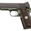 Wilson Combat CQB Compact 45 ACP, 4" Barrel, Olive Drab Green Frame, Diamond Wood Grip, CA Compliant, 8rd