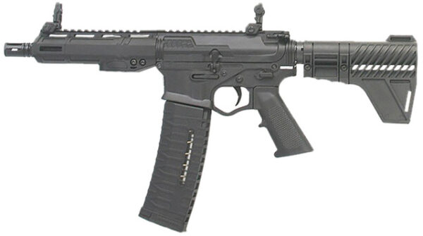 ATI Alpha Maxx AR Pistol 5.56x45/223, 7.5" Barrel, Black, Pro 2A Blade Brace, M-Lok, 60rd