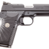 Wilson EDCX9, Compact, 9mm, 4" Barrel, Black Armor Tuff Finish, Green Fiber Optic Sights, Manual Safety, Non-Lightrail, 15Rd