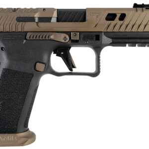 Canik TTI Combat 9mm, 4.6" Ported Barrel, Burnt Bronze Cerakote, Optic Ready, 18rd
