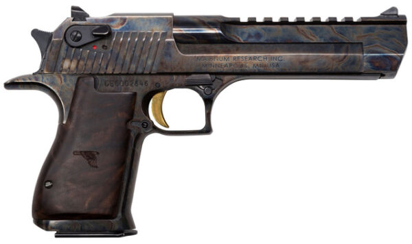 Magnum Research Desert Eagle Mark XIX 357 Magnum, 6" Barrel, Case Hardened, Walnut Grip, 9rd