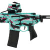 Sig Sauer MCX Rattler 300 Blackout, 6.75" Threaded Barrel, Miami Tiger Stripe Cerakote, ROMEO8T Optic, Folding Pistol Brace, 30rd