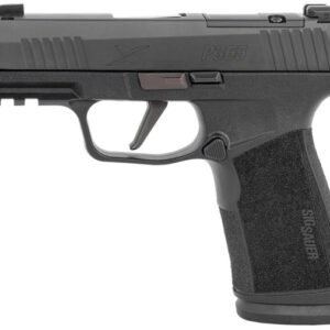 Sig Sauer P365 XMacro TacOps 9mm, 3.7" Barrel, Black, NMS, Optic Ready, 17rd
