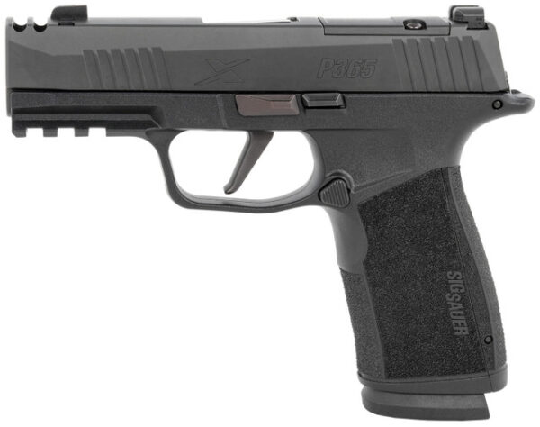 Sig Sauer P365 XMacro TacOps 9mm, 3.7" Barrel, Black, NMS, Optic Ready, 17rd