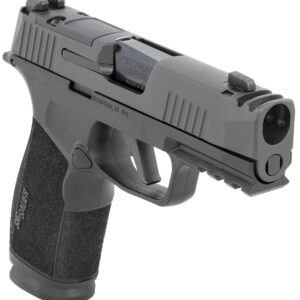 Sig Sauer P365 XMacro TacOps 9mm, 3.7" Barrel, Black, NMS, Optic Ready, 17rd
