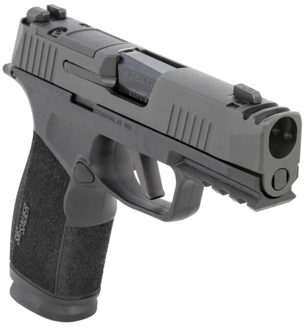 Sig Sauer P365 XMacro TacOps 9mm, 3.7" Barrel, Black, NMS, Optic Ready, 17rd