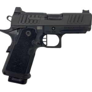 Staccato CS 9mm, 3.5" Barrel, Optic Ready, X-Series Serrations, Black, 16rd
