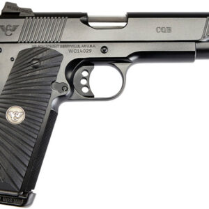 Wilson CQB 1911 45 ACP, 5" Barrel, G10 Starbust, Black, 8rd