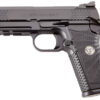 Wilson Combat EDCX9 9mm, 4" Barrel, Black Armor Tuff Finish, Green FO, Black, 15rd