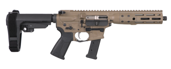 LWRC IC-9 9mm 8.5" Barrel, Flat Dark Earth, Brace