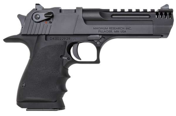 Magnum Research Desert Eagle L5 44 Remington Magnum, 5" Barrel, Black, Hogue Grip, 8rd