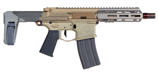 Q Sugar Weasel AR-15 Pistol 300BlackOut 7" Barrel, Flat Dark Earth, 30rd Mag