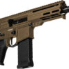 CMMG Dissent 5.7x28mm, 6.5" Barrel, Cerakote, Midnight Bronze, Manual Safety, 32rd