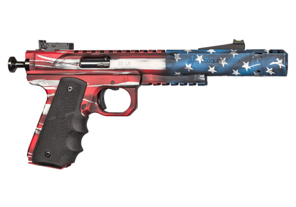 Volquartsen Scorpion, 6" Barrel, Battleworn USA Flag Cerakote, 10rd