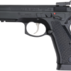CZ Custom CZ SP01 Accu Shadow DA/SA 9mm, 4.6" Barrel, Black, Fiber Optic Front, Adj Rear Sight, Manual Safety, 2x19rd