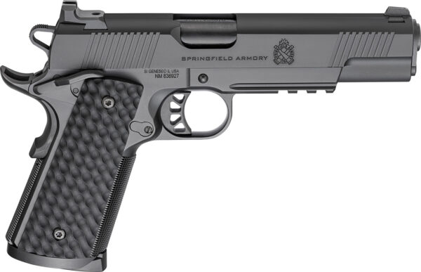Springfield 1911 TRP 45 ACP, 5" Barrel, Black Cerakote, G10 Black Grips, 3x8rd Mags