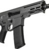 CMMG Dissent 5.56x45mm, 6.5", Tungsten Gray Cerakote, OEM Grip, Picatinny Buffer Adapter, 30rd