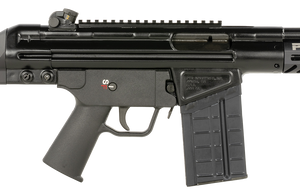 PTR PDWR BR 308 Win,8.50" Threaded Barrel, Black, Picatinny Rail, SB Tactical Brace, 20rd