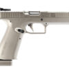 American Precision Strike ONE Ergal Pro HGA 9mm, 5" Barrel, Silver, Metal Frame, 17rd