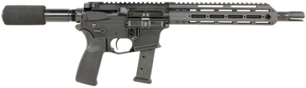 Christensen CA-9 9mm, 10.5" Barrel, Black, M-Lok Handguard, Buffer Tube, 21rd