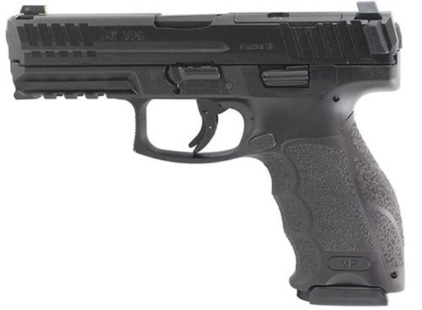 HK VP9-B OR 9mm, 4" Barrel, Night Sights, Black, 17rd