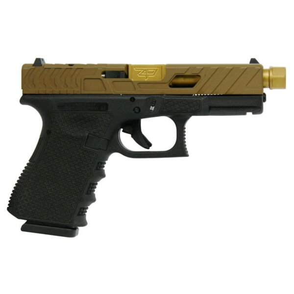 Glock 19 Gen 3 Custom Gold Frame 9mm, 4.6" Gold Barrel, 15rd