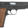 Springfield SA-35 9mm, 4.7" Stainless Steel Barrel, Black, Walnut Grip, 15rd