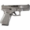 Glock 19 Gen 5 9mm, 4" Barrel, Battleworn Gray, Fixed Sights, 15rd
