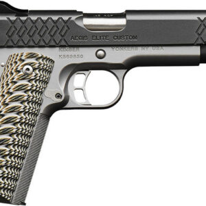Kimber Aegis Elite Custom 9mm, 5" Barrel, FO Sights, Satin Silver, 9rd
