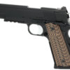 Dan Wesson Specialist Commander 1911 45 ACP 4.25", Black Stainless Steel Black/Brown G10 Grip, 8 rd