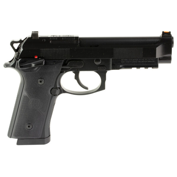 Beretta 92GTS 9mm, 4.7" Barrel, Black Cerakote, Optic Ready, 18rd