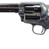 Colt Single Action Army .45 Colt, 5.5" Barrel, Case Hardened, Blue Finish, Black Grips, 6rd