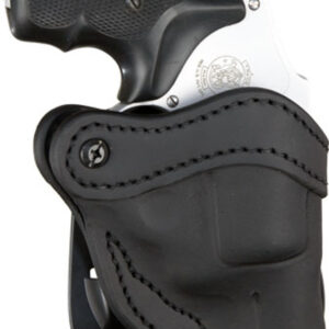 1791 Gunleather R1 Ruger LCR/S&W J-Frame, Stealth BlackLeather, Outside Waistband