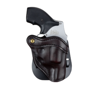 1791 Gunleather R1 Signature Brown Leather Outside Waistband Ruger LCR/S&W J-Frame