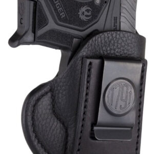 1791 Smooth Concealment Holster, Leather Inside Waistband Holster, Right Hand, Night Sky Black, Fits P238,P938 & S&W Bodyguard, Size 0